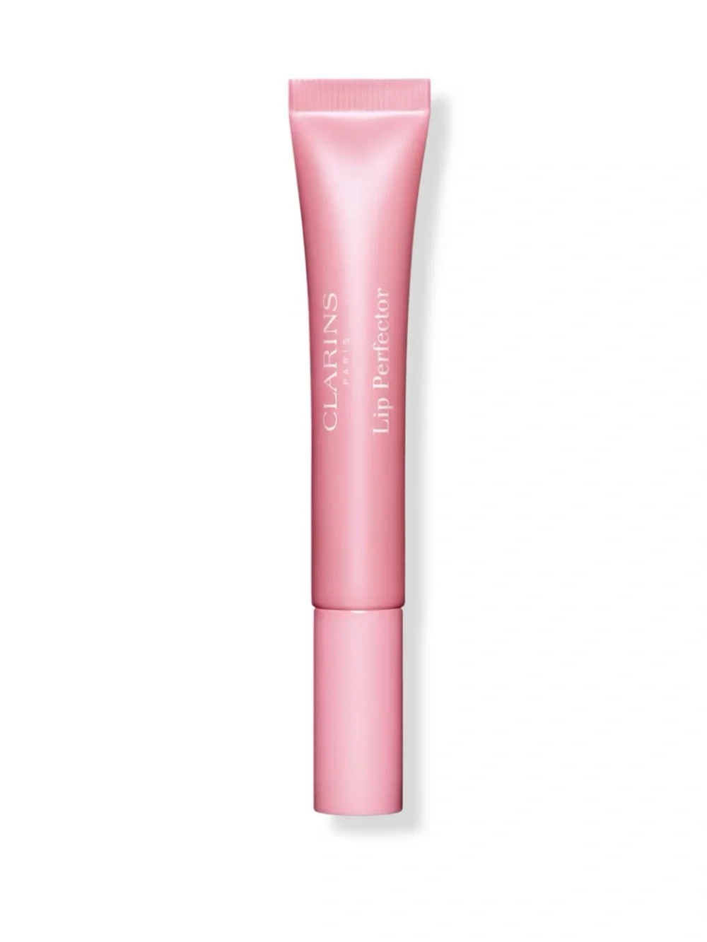 Clarins Lip Perfector Peptide-Plumping Lip Gloss in 21 Soft Pink Glow